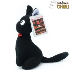 Maison Ghibli Classic Plush-Plush Jiji Sitting - Kiki'S Delivery Service