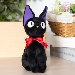Maison Ghibli Classic Plush-Plush Jiji Sitting M - Kiki'S Delivery Service
