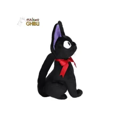 Maison Ghibli Classic Plush-Plush Jiji Sitting M - Kiki'S Delivery Service