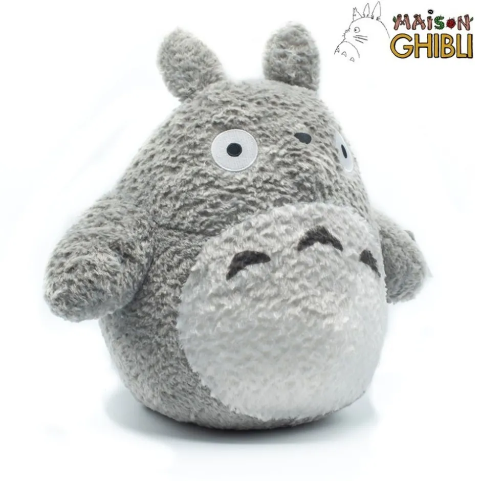 Maison Ghibli Fluffy Plush-Plush Totoro Grey Fluffy Big - My Neighbor Totoro