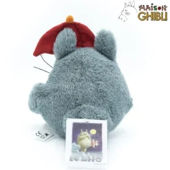 Maison Ghibli Classic Plush-Plush Totoro With Red Umbrella - My Neighbor Totoro