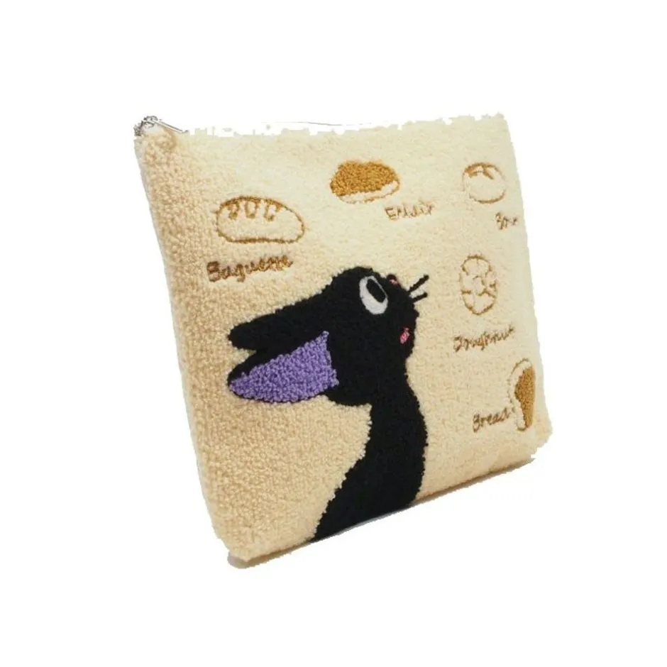 Maison Ghibli Accessories-Pocket Jiji And Her Bread- Kiki'S Delivery Service