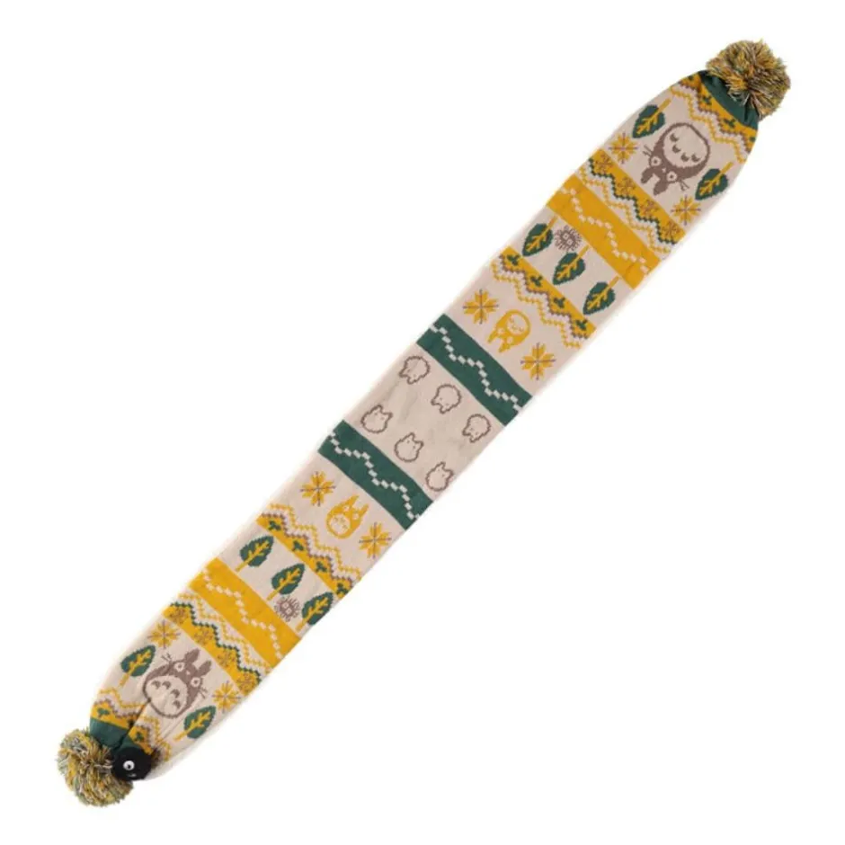 Maison Ghibli Outfits-Pom Pom Scarf Totoro & Soot Sprites - My Neighbor Totoro