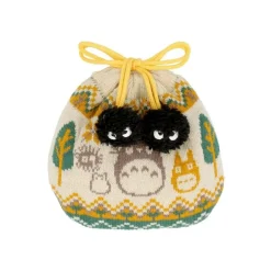 Maison Ghibli Bags-Pom Pom Series Knit Cloth Bag Hide-And-Seek - My Neighbor Totoro