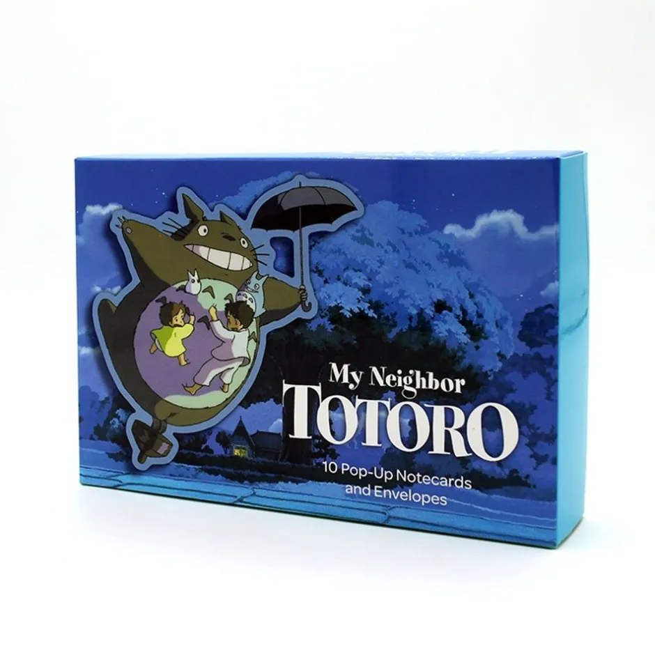 Maison Ghibli Postcards And Letter Papers-Pop-Up Notecards Set - My Neighbor Totoro