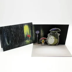 Maison Ghibli Postcards And Letter Papers-Pop-Up Notecards Set - My Neighbor Totoro