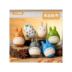 Maison Ghibli Figurines-Pose Collection Assort. Of 6 Roly-Poly Figurines - My Neighbor Totoro