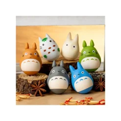 Maison Ghibli Figurines-Pose Collection Assort. Of 6 Roly-Poly Figurines - My Neighbor Totoro