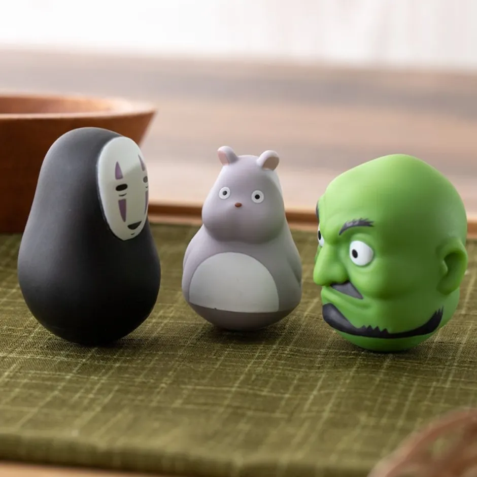 Maison Ghibli Figurines-Pose Collection Assort. Of 6 Roly-Poly Figurines - Spirited Away