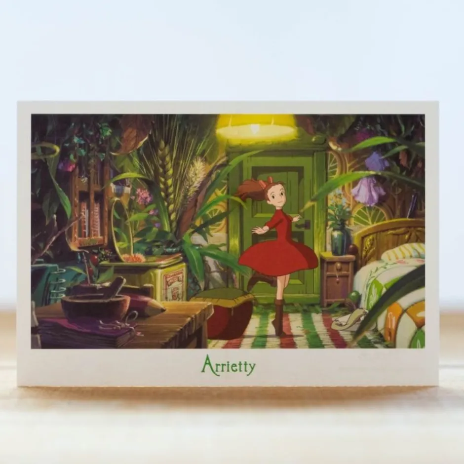 Maison Ghibli Postcards And Letter Papers-Postcard - Arrietty
