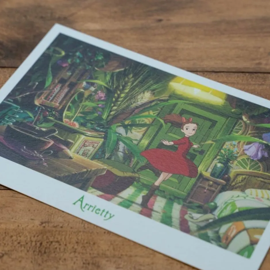 Maison Ghibli Postcards And Letter Papers-Postcard - Arrietty