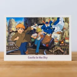 Maison Ghibli Postcards And Letter Papers-Postcard - Castle In The Sky