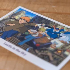 Maison Ghibli Postcards And Letter Papers-Postcard - Castle In The Sky