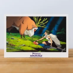 Maison Ghibli Postcards And Letter Papers-Postcard - Princesse Mononoke
