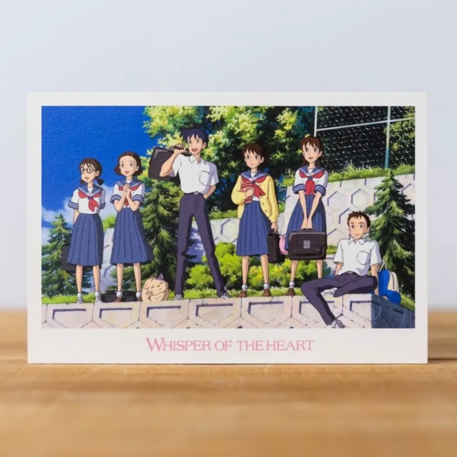 Maison Ghibli Postcards And Letter Papers-Postcard - Whisper Of The Heart