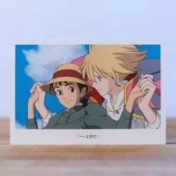 Maison Ghibli Postcards And Letter Papers-Postcard Howl & Sophie - Howl'S Moving Castle