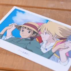 Maison Ghibli Postcards And Letter Papers-Postcard Howl & Sophie - Howl'S Moving Castle