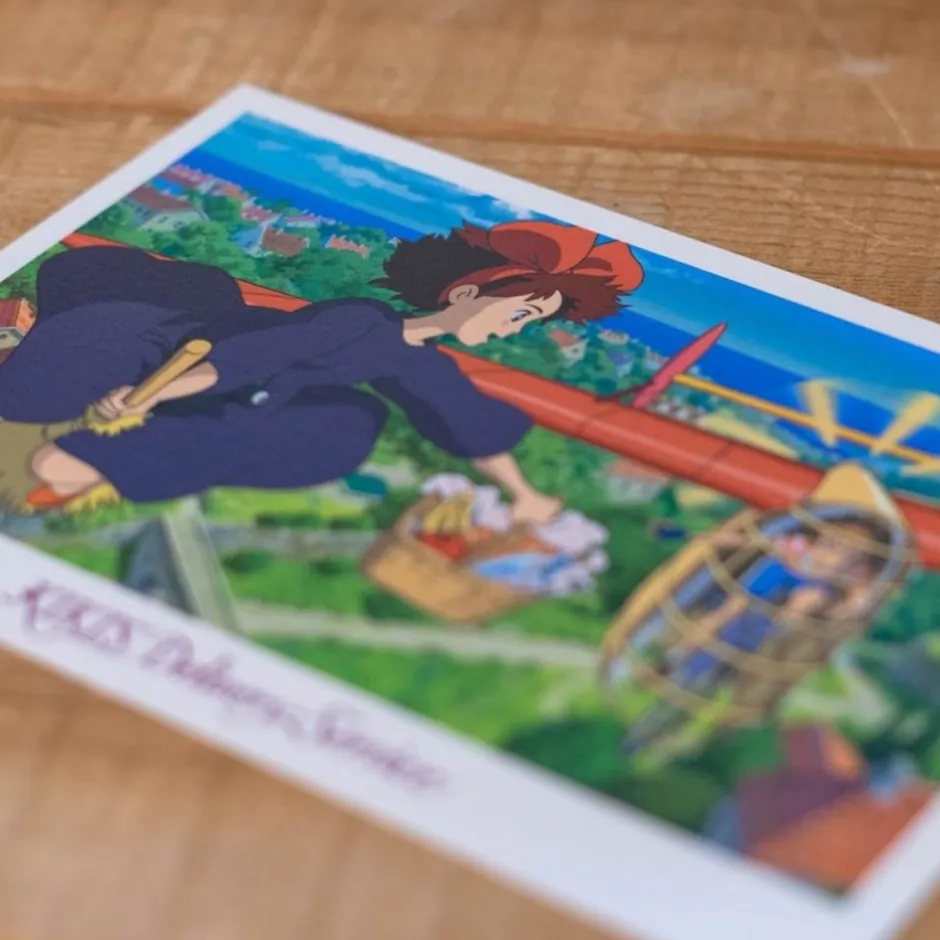 Maison Ghibli Postcards And Letter Papers-Postcard Kiki'S Delivery Service - Kiki'S Delivery Service