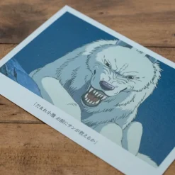 Maison Ghibli Postcards And Letter Papers-Postcard Moro - Princess Mononoke