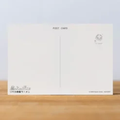 Maison Ghibli Postcards And Letter Papers-Postcard Ponyo & Sosuke Ramen - Ponyo On The Cliff