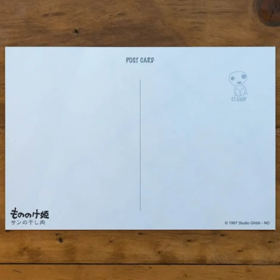 Maison Ghibli Postcards And Letter Papers-Postcard San Venison - Princess Mononoke