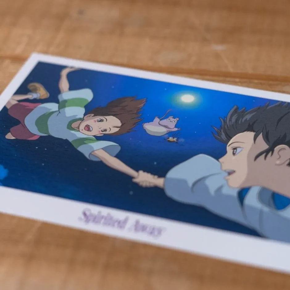 Maison Ghibli Postcards And Letter Papers-Postcard Spirited Away - Spirited Away