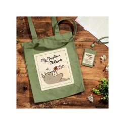 Maison Ghibli Accessories-Pouch Card Holder Mei Taking A Nap - My Neighbor Totoro