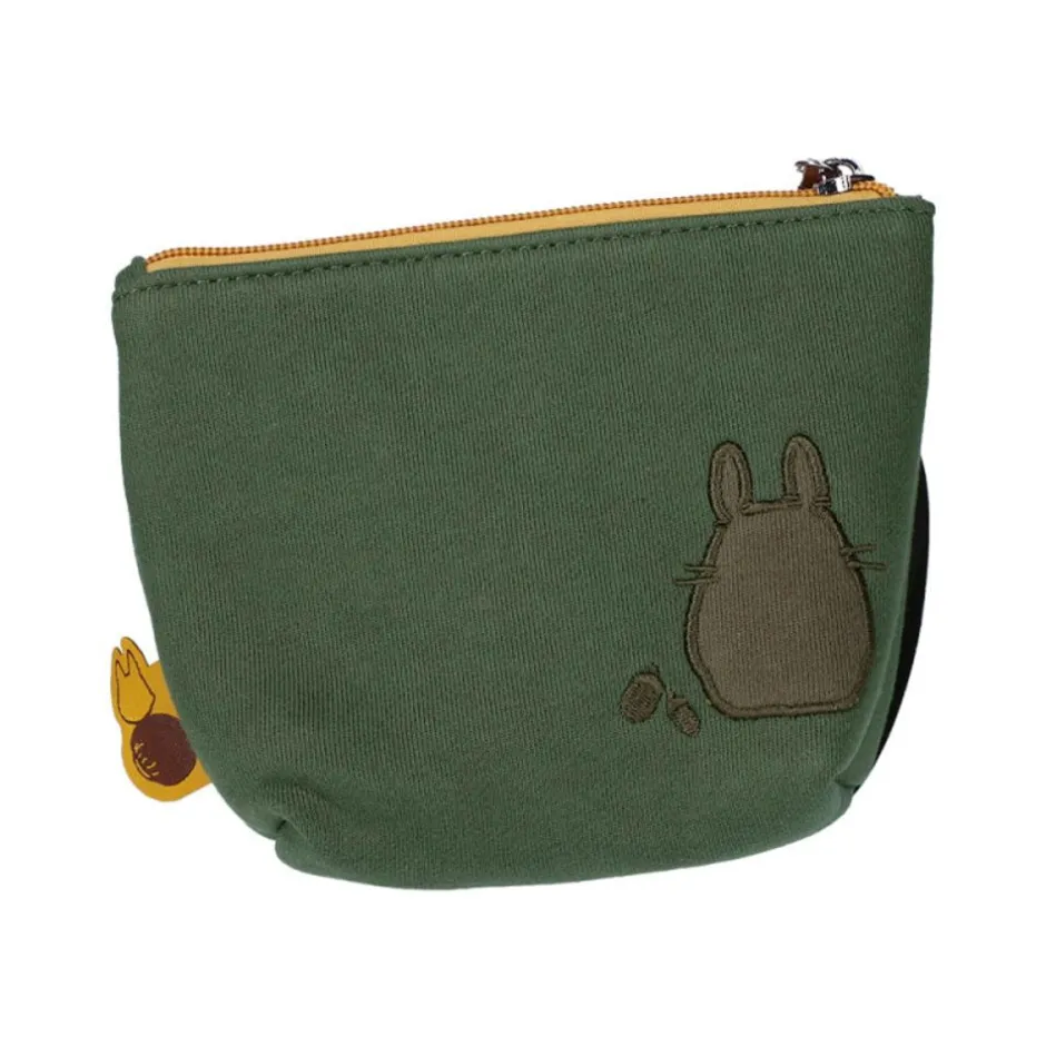 Maison Ghibli Accessories-Pouch Totoro Autumn Green - My Neighbor Totoro