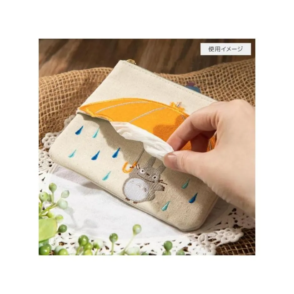 Maison Ghibli Accessories-Pouch With Sleeve Totoro Umbrella - My Neighbor Totoro