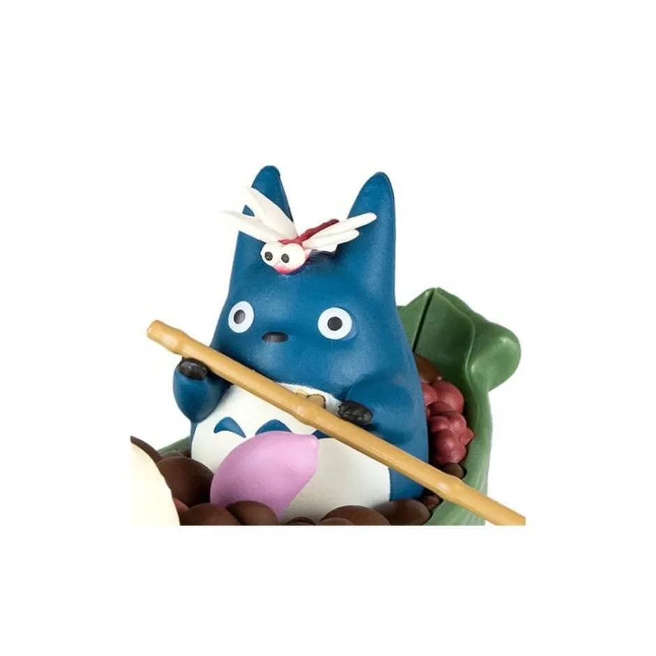 Maison Ghibli Toys-Pull Back Bamboo Boat - My Neighbor Totoro