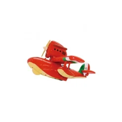 Maison Ghibli Toys-Pull Back Flying Boat Savioa - Porco Rosso