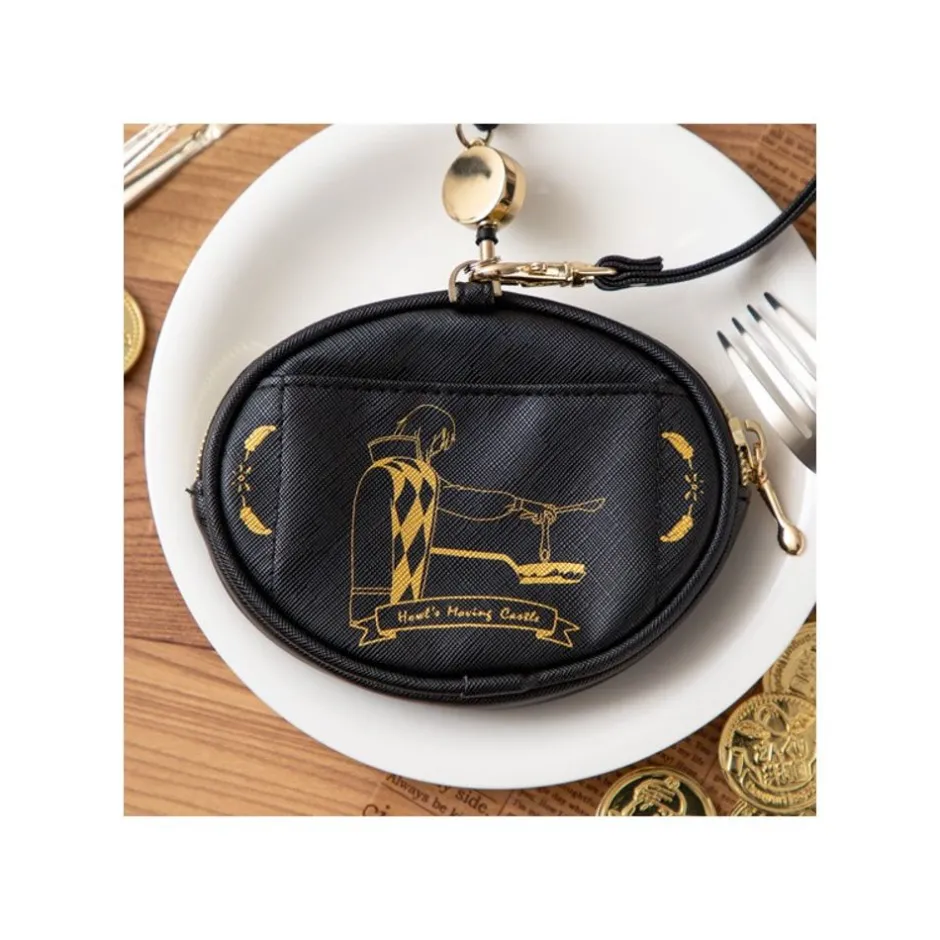 Maison Ghibli Accessories-Purse Calcifer & Bacon And Egg - Howl'S Moving Castle