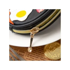 Maison Ghibli Accessories-Purse Calcifer & Bacon And Egg - Howl'S Moving Castle