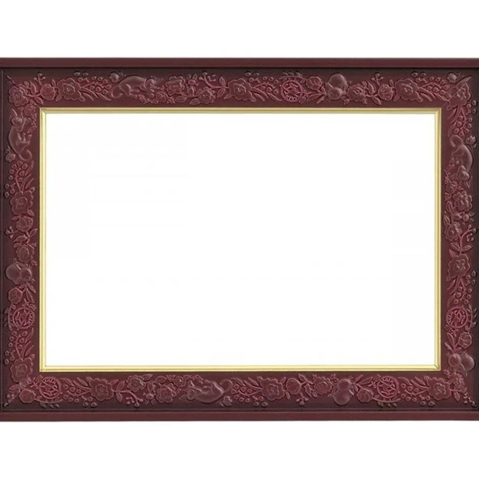 Maison Ghibli Jigsaw Puzzle-Puzzle Frame For 150 & 126P - Wine Red - Studio Ghibli