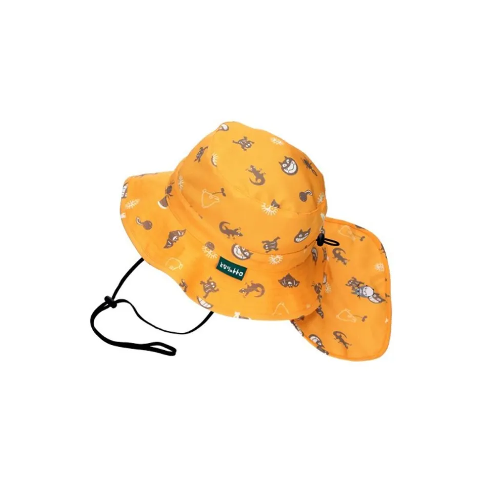 Maison Ghibli Accessories-Rainy Day Mei Orange Kids Hat -My Neighbor Totoro