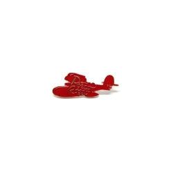 Maison Ghibli Pins-Red Pins Hydraplane - Porco Rosso