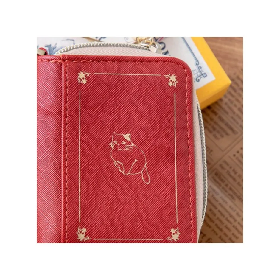 Maison Ghibli Accessories-Red Purse Fairy Tales - Whisper Of The Heart