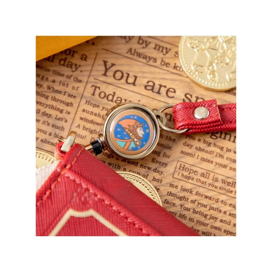 Maison Ghibli Accessories-Red Purse Fairy Tales - Whisper Of The Heart