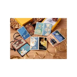 Maison Ghibli Small Equipment-Retro Stickers Catbus & Flying Totoro - My Neighbor Totoro