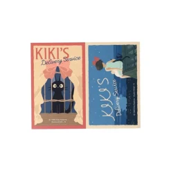 Maison Ghibli Small Equipment-Retro Stickers Kiki & Jiji - Kiki'S Delivery Service