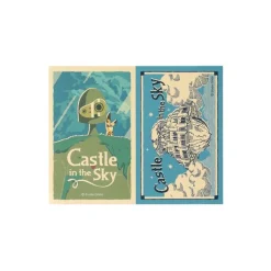 Maison Ghibli Small Equipment-Retro Stickers Robot & Castle Laputa - Castle In The Sky