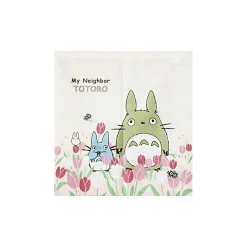 Maison Ghibli Wall Decoration-Rideaux Totoro Tulipes - Mon Voisin Totoro