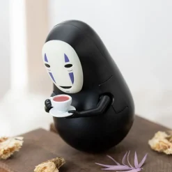 Maison Ghibli Toys-Round Bottomed Figurine No Face'S Coffe Time - Spirited Away