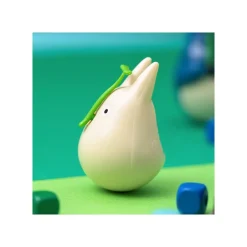 Maison Ghibli Toys-Round Bottomed Figurine Small Totoro With Leaf - My Neighbor Totoro