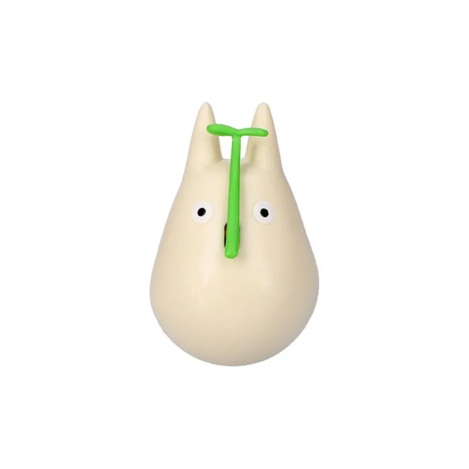 Maison Ghibli Toys-Round Bottomed Figurine Small Totoro With Leaf - My Neighbor Totoro