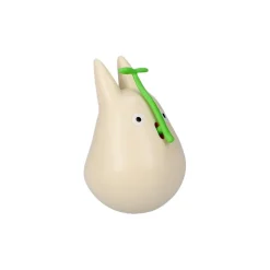Maison Ghibli Toys-Round Bottomed Figurine Small Totoro With Leaf - My Neighbor Totoro