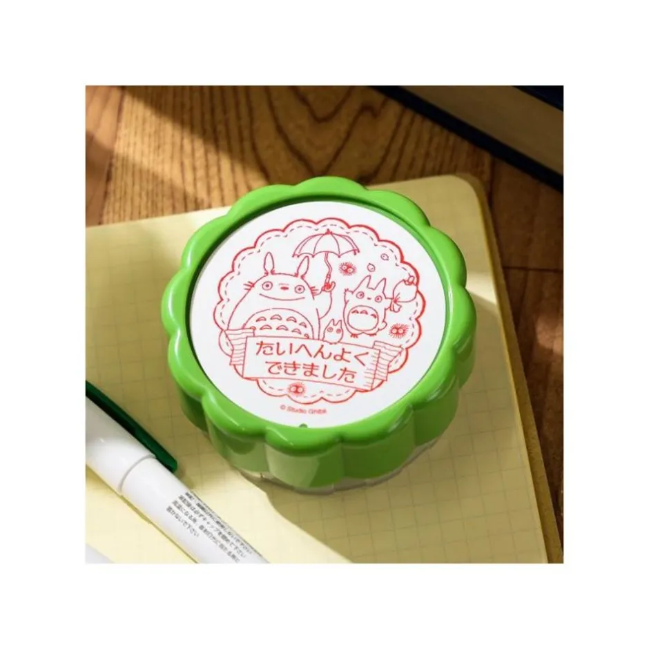 Maison Ghibli Small Equipment-Round Stamp Totoro - My Neighbor Totoro