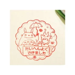 Maison Ghibli Small Equipment-Round Stamp Totoro - My Neighbor Totoro