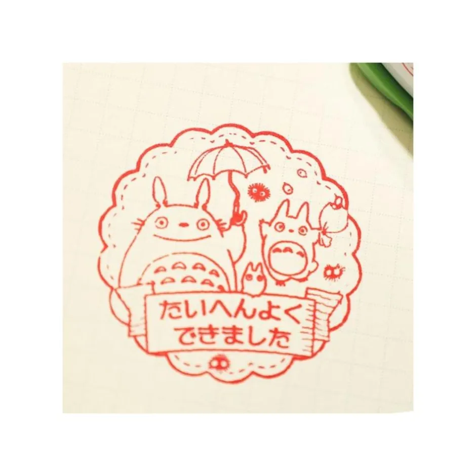 Maison Ghibli Small Equipment-Round Stamp Totoro - My Neighbor Totoro