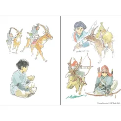 Maison Ghibli Notebooks And Notepads-San Flexi Journal - Princess Mononoke